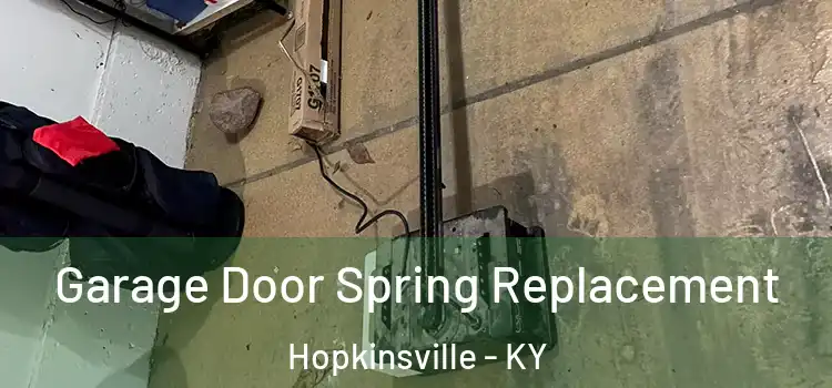  Garage Door Spring Replacement Hopkinsville - KY